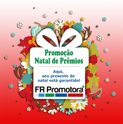 Promoção Natal de Prêmios FR Promotora